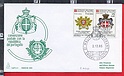 B4591 SMOM FDC 1985 CONVENZIONE POSTALE con PORTOGALLO VG Capitolium 89 Sovrano Militare Ordine di Malta